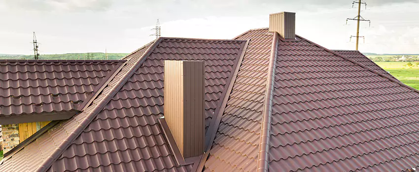 Residential Chimney Flashing Restoration in Westfield, NJ