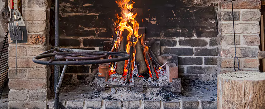 Cracked Electric Fireplace Bricks Repair Services  in Westfield, NJ