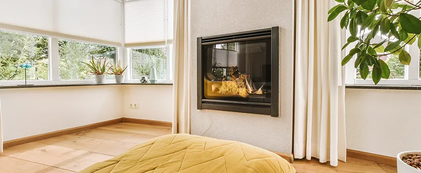 Residential Fireplace Ceramic Glass Installation in Westfield, NJ