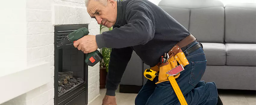 New Indoor Fireplace Installation in Westfield, New Jersey