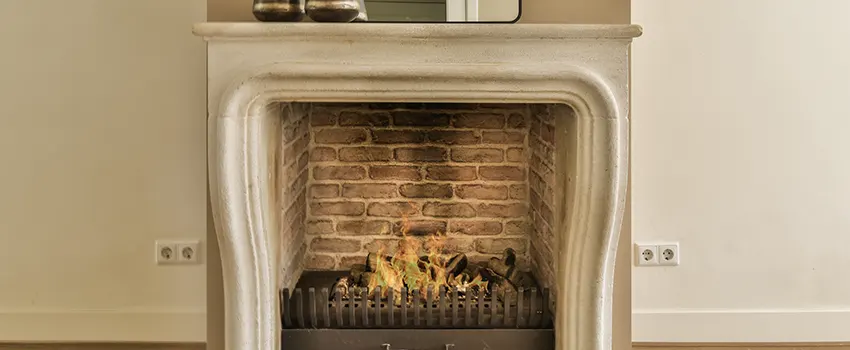 Vintage-style Fireplace Redesign in Westfield, New Jersey