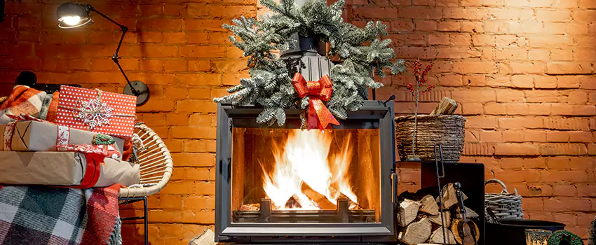 Travis Industries Linear Gas Fireplace Installation in Westfield, New Jersey