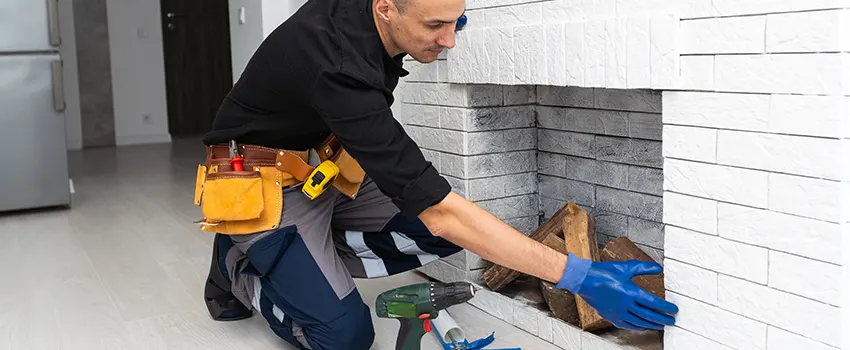Fireplace Damaged Damper Frame Repair Services in Westfield, New Jersey