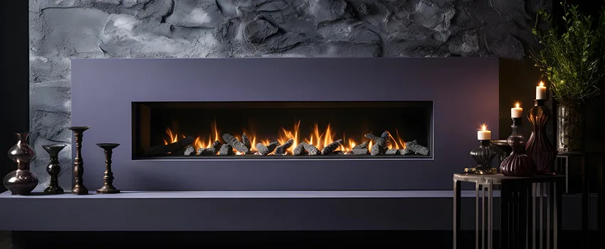 Ember Bed for Ventless Gas Fireplace in Westfield, NJ