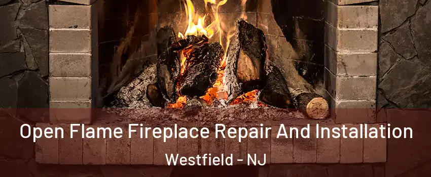  Open Flame Fireplace Repair And Installation Westfield - NJ